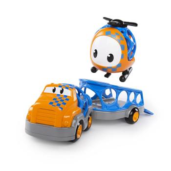 Oball, Go Grippers,  Truck, Anhänger und Helicopter Set