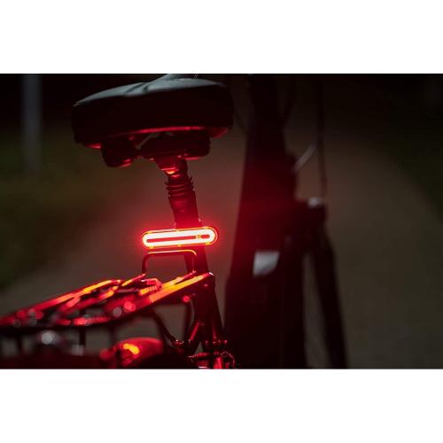 Preview: FISCHER Fahrrad-Beleuchtungsset, Front- und Rückleuchte, mit Akku, USB-Ladefunktion und Leuchtfunktionen, Spritzwasserschutz nach IP44, StVZO-zugelassen 