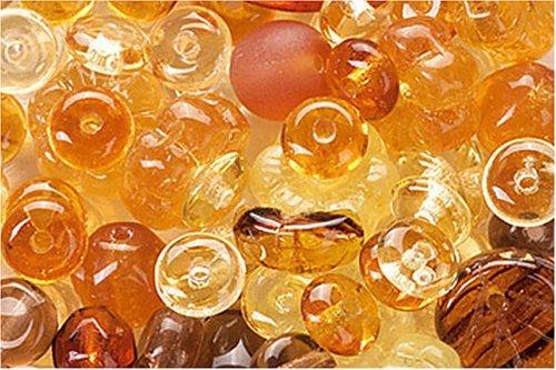 KnorrPrandell 2201074 Glasperlen-Mix, gold Neu