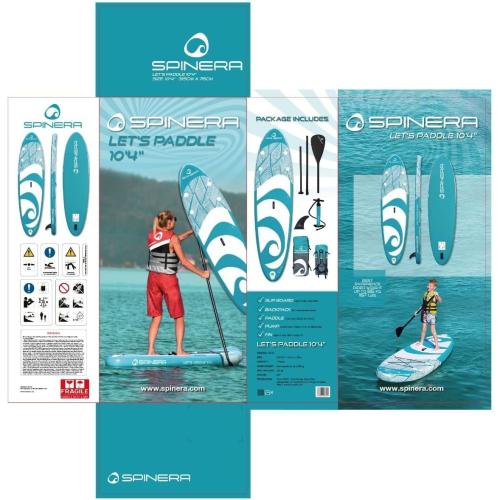 SPINERA SUP Lets Paddle - Stand Up Paddelboard AUSSTELLUNGSSTÜCK