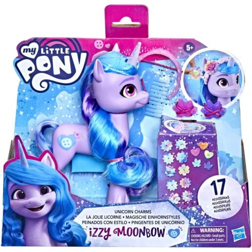 Hasbro - My Little Pony Magische Einhornstyles Izzy Moonbow