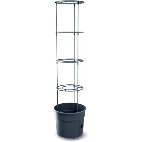 Prosperplast Anzuchttopf für Tomaten mit Rankhilfe - wetterfest & UV-beständig | ideal für Garten & Terrasse (29,5 cm)