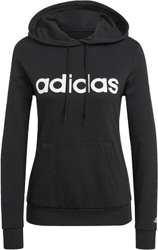 adidas Lin French Terry Kapuzensweat Black/White M