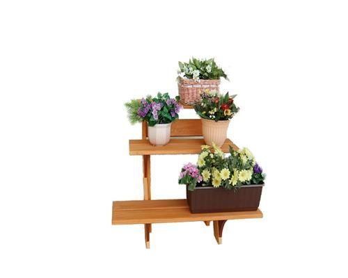 Blumentreppe Flora 3-stufig 55x56x60cm 