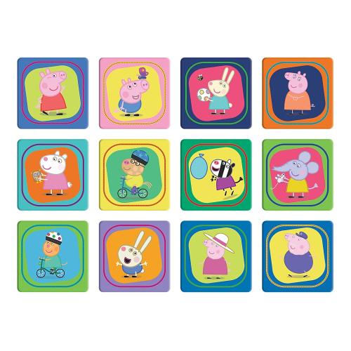 Trefl 93331 - 2 in 1 Puzzles + Memo Peppa Pig