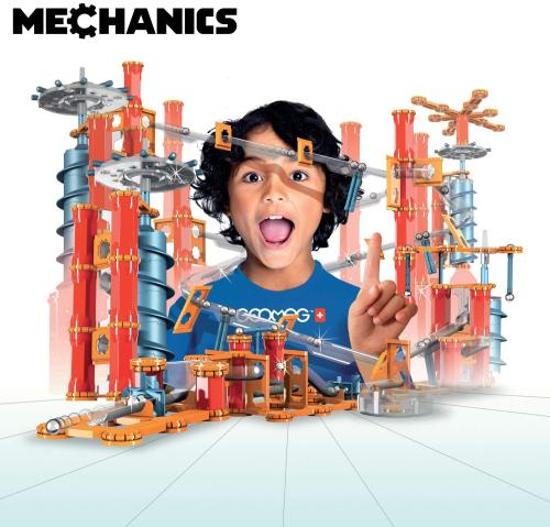 Geomag MECHANICS Magnetic Motion 86-teilig, Mehrfarbig