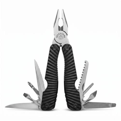 Trekstone 3in1 CAMPING-MULTIFUNKTIONSZANGE, 15 Funktionen - inkl. Aufbewahrungstasche
