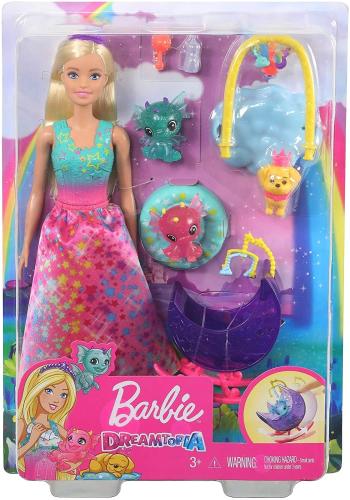 Barbie GJK51 - Dreamtopia Drachen Kindergarten Spielset mit Prinzessin