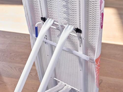 Leifheit Bügeltischbezug Cotton Comfort Universal, für Bügelflächen bis max. 140 x 45 cm, mit extra dicker Polsterung, elastischem Gummizug