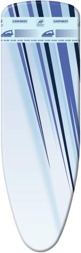 Leifheit Bügeltischbezug Thermo Reflect Glide S/M, für Bügelflächen bis max. 120 x 40 cm