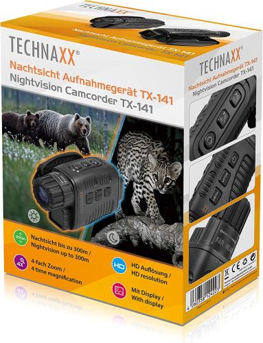 Technaxx Night Vision TX-141 4862 Nachtsichtgeraet mit Digitalkamera 4 x 24mm Generation Digital