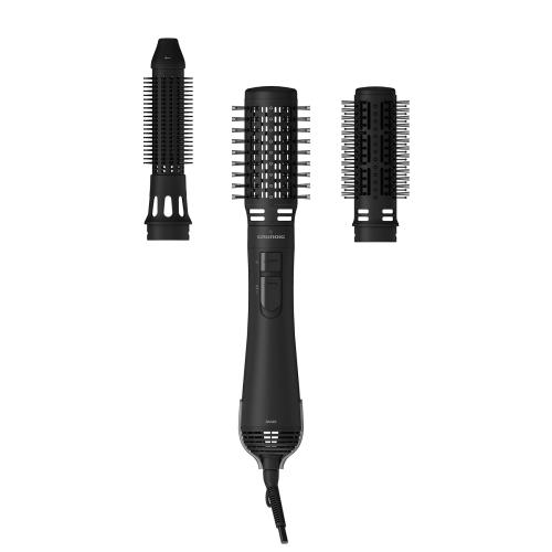 Grundig HS7082 Profi Volumen & Locken Styler 1100W inkl. 3 Zubehörteile Schwarz