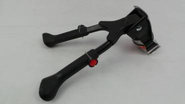 Prophete Zweibein-Stnder 26-28 hhenverstellbar Alu, schwarz, 6604 
