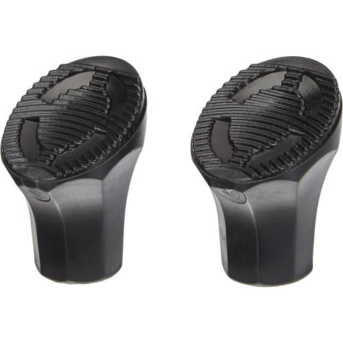 Prophete 6600 -  Kappen Plastikfuß für Fahrradständer, Kunststoff-Füße, Stützschuhe, Farbe schwarz