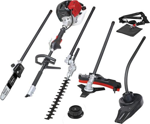 Scheppach Benzin Motorsense MTC42-5P | 1,5PS - 2-Takt Motor | 42,7cm³ | 5in1 Multifunktionsgerät