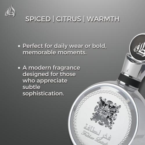 Lattafa FAKHAR PLATIN - Eau de Parfum Unisex  100 ml
