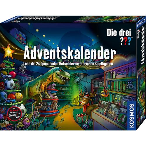 Kosmos Die drei ?????? Adventskalender - Dinosaurier VERPACKUNGSSCHADEN