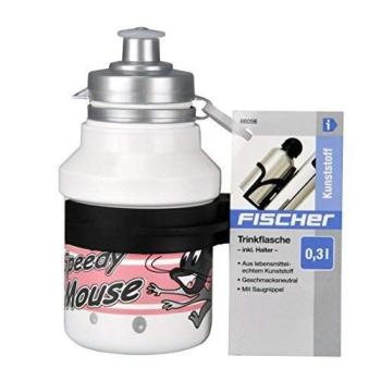 Fischer Kinder Kunststoff Kindermotiv 300ml Trinkflasche, Wei, 300 ml 