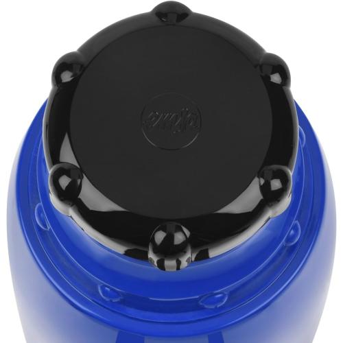 Emsa 502445 Isolierflasche 0.75 L, Schraubverschluss, BLAU Rocket