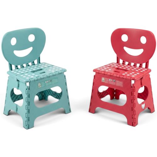 Hedura KINDER-HOCKER Klappbar DIVERSE FARBEN - Maße: ca. 33 x 48 x 26 cm (B x H x T) Sitzhöhe ca. 27 cm