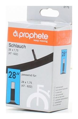 Prophete Autoventil Fahrrad Reifen Tube, unisex, Schrader Valve, Mehrfarbig 
