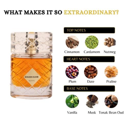 Preview: RiiFFS Golden Elixir, Extrait de Parfum, Unisex, 100ml