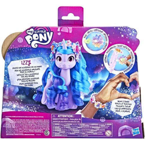 Hasbro - My Little Pony Magische Einhornstyles Izzy Moonbow