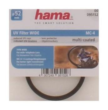 Hama UV-/Schutzfilter, MC4 multi-coated, Wide 52 mm 