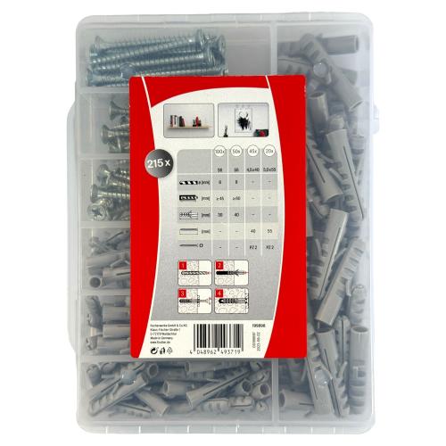 Fischer S Dübel BOX Das Original 215tlg. Sortiment