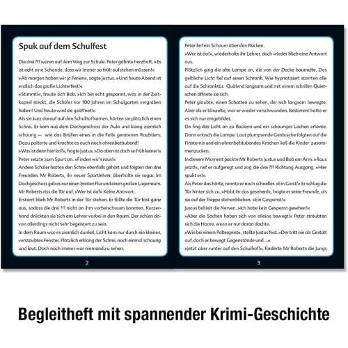 KOSMOS 697983 Krimi Puzzle Die drei ??? Kids Spuk auf dem Schulfest