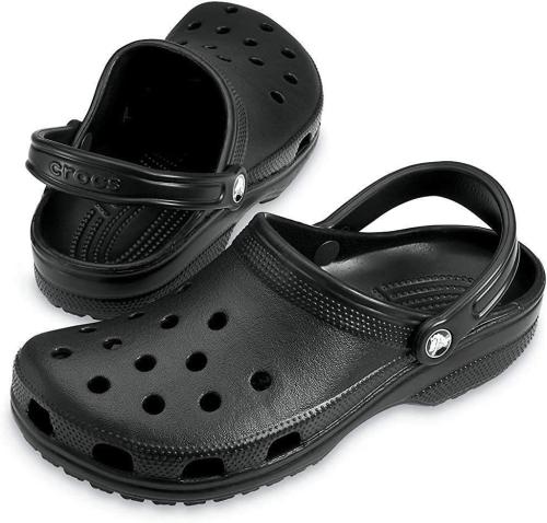 Crocs Unisex-Erwachsene Classic Clogs - Schwarz (Black) 38/39 EU