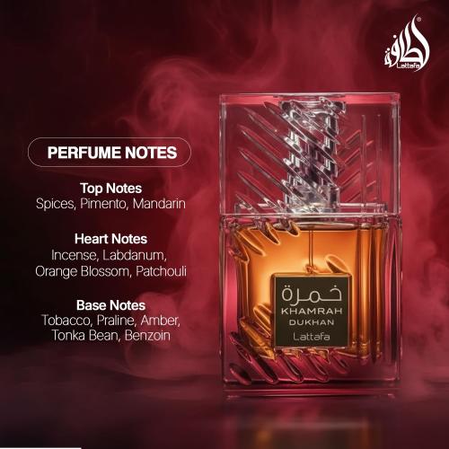 Preview: Lattafa KHAMRAH DUKHAN - Eau de Parfum Unisex 100 ml