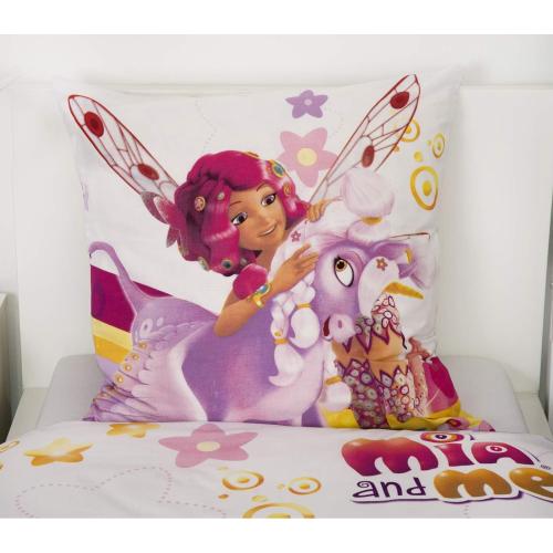 Herding MIA & ME Bettwäsche-Set, Wendemotiv, Kopfkissenbezug 80 x 80 cm, Bettbezug 135 x 200 cm, Baumwolle/Renforcé