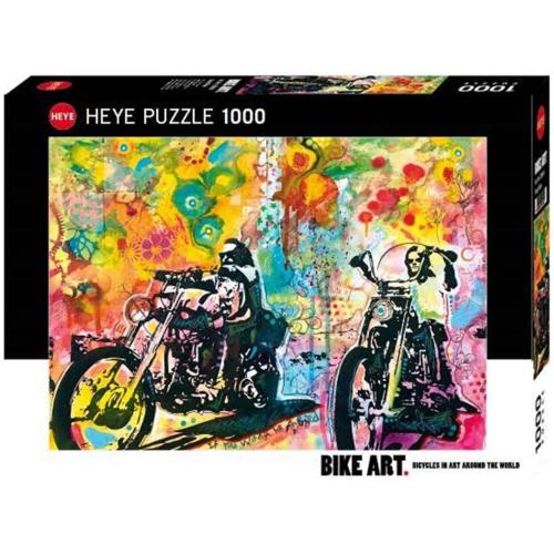 HEYE BIKE ART 29814 - PUZZLE 1000 EASY RIDER ca. 50 x 70 cm