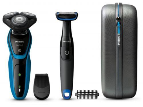 Philips Herrenrasierer S5050/64 + inkl. Trimmer & Aufbewahrungstasche