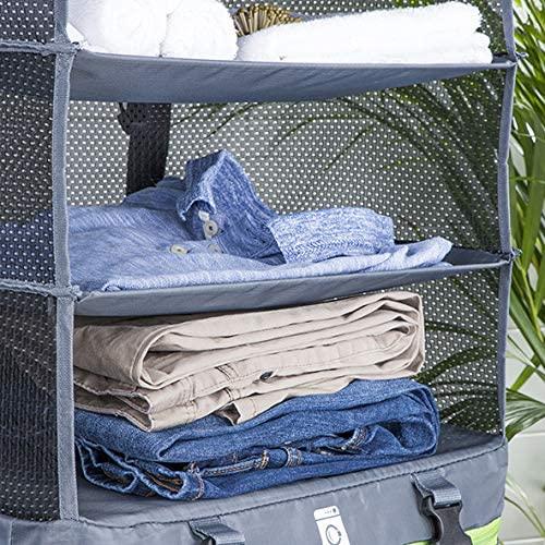 Reisetasche Reise Organizer Set Ordnungssystem Platzsparsystem Hängeorganizer Tasche Packwürfel zum Aufhängen