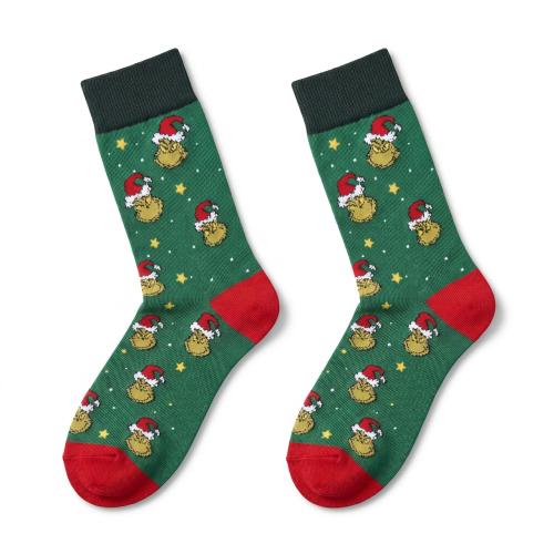 Preview: The GRINCH 1 Paar Kinder Zaubersocken Grün 32-36