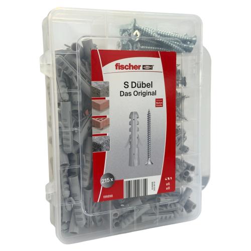 Fischer S Dübel BOX Das Original 215tlg. Sortiment