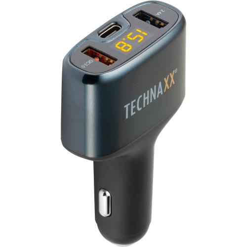 Technaxx QC3.0 & USB-C KFZ-Ladeadapter TE18