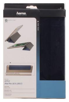 Hama Schutzhlle P Tablet Sue de Style Apple iPad Pro 10 5 (2017), Dunkelblau  