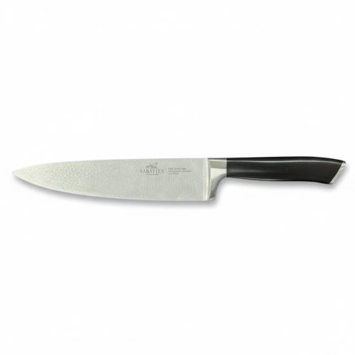 Preview: SABATIER Couteau Chef's - Kochmesser - Klingenlänge: 20 cm Edelstahl/schwarz