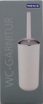 WENKO WC-GARNITUR Toilettenbürste WEISS 