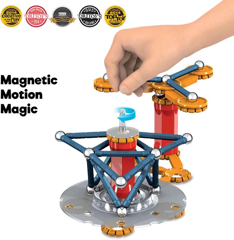 Geomag MECHANICS Magnetic Motion 86-teilig, Mehrfarbig