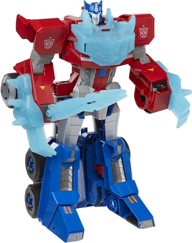 Transformers Spielzeug Bumblebee Cyberverse Adventures Roll N’ Change OPTIMUS PRIME Figur, 25 cm