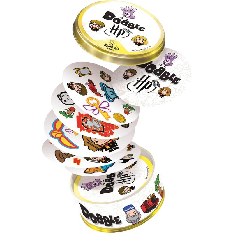 Asmodee Dobble HARRY POTTER Familienspiel Kartenspiel 2-8 Spieler