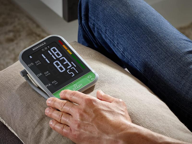 Soehnle Oberarm Blutdruckmessgerät Systo Monitor Connect 400 mit Bluetooth®