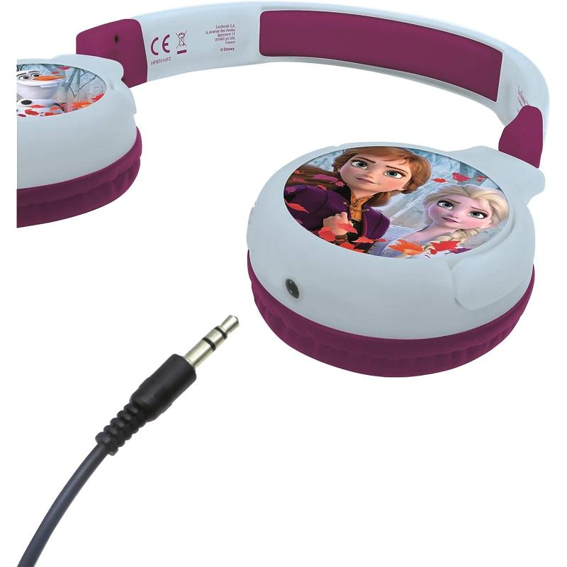 LEXIBOOK 2-in-1-Bluetooth & Kabelgebundene Kopfhörer FROZEN