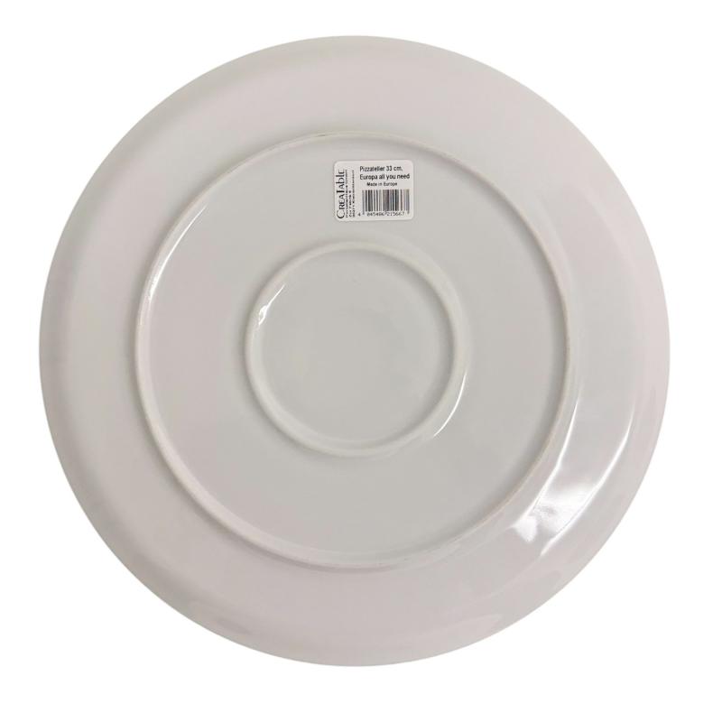 CreaTable Pizzateller ALL YOU NEED Porzellan ø 33 cm