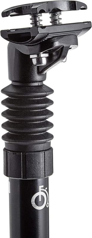 Prophete 6564 – Erwachsene Patent-Federsattelstütze Aluminium, Länge: 300 mm, Ø 27,2 mm