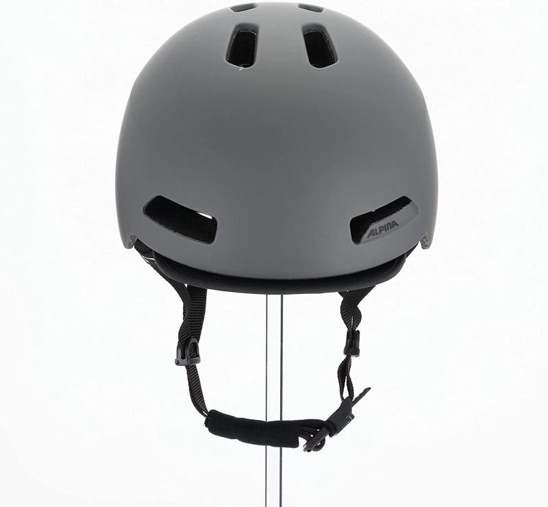 ALPINA Unisex - Erwachsene, BROOKLYN Fahrradhelm, coffee-grey matt, 57-62 cm